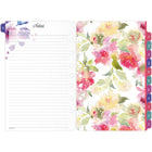 Day-Timer - Recharge d’agenda mensuel floral (2 pages par mois) 2027 - format bureau - 5 1/2 po H x 8 1/2 po l - anglais-12 mois à onglet : janvier 2027 à décembre 2027
