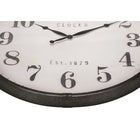 Monarch Specialties - Horloge - 30 po Rond - Surdimensionné Grand - Horloge Murale - Brun - Transitionnel-Aucun assemblage n'est nécessaire, il suffit d'insérer une pile XAA (non incluse) et de la suspendre pour obtenir une horloge murale décorative fiable