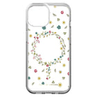 Ideal of Sweden - Étui Mid Clear MagSafe pour iPhone 15/14/13 - Floral-Conception protectrice avec bords surélevés pour protéger l'appareil photo et l'écran