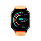 HiFuture - Montre connectée FutureFit Ultra3 2  po - Orange-Montre connectée HiFuture Ultra3 - Écran 2,04 pouces - Étanchéité IP68 - Jusqu'à 10 jours d'autonomie - Suivi de la santé et de la condition physique - Appels Bluetooth - Acier inoxydable