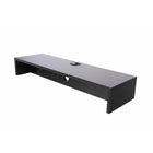 Rocelco - Support pour double écran avec 3AC - 1 USB - 1 USB-C - Noir-Le support pour deux moniteurs dispose de 3 prises secteur approuvées UL.