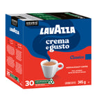 Lavazza - Crema e Gusto Capsules K-Cup - 30 un-Intensité : 6/10 Le café Lavazza Crema e Gusto est la combinaison parfaite d'un arôme intense et d'un goût corsé, pour offrir une expérience gustative intense