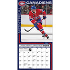 Turner Sports - 2026 Canadiens De Montreal Calendrier mural de l'équipe Mensuel - 30,5 cm l x 30,5 cm H - Bilingue-Photos d’action de superstars en couleur