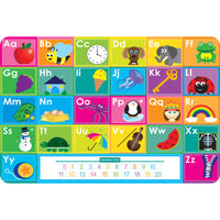 Ashley Productions - The Original Fun Mat - Tapis de Bienvenue - 15 -5" x 23 -5" - Bienvenue avec des Images ABC-Mesure et conception : Le paillasson de bienvenue ABC Pictures mesure 15,5 po x 23,5 po.