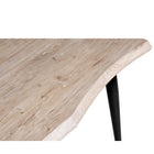 Bureau Live Edge Gry Mattr - Chêne Blanc-Manuel d’instructions fourni