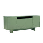 Manhattan Comfort - Buffet moderne Ella 180 cm - Vert sauge-Recommandé pour un téléviseur jusqu'à 65 pouces