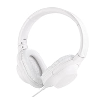 Basic Tech Écouteurs pliable sur l'oreille avec fil - Blanc-Universel