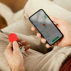 Chipolo - One Localisateur d'Objets Bluetooth - Rouge-Portée de 200 pieds