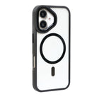 Evry - Coque Shyne compatible MagSafe pour iPhone 16 - Noir-Testé pour les chutes depuis une hauteur de 10 pieds 