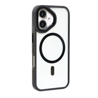 Evry - Coque Shyne compatible MagSafe pour iPhone 16 - Noir-Testé pour les chutes depuis une hauteur de 10 pieds 