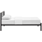 Modway - Gwen Cadre de lit simple, Brown-Assemblée requise