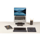 Fellowes - Repose-poignet pour souris Breyta avec coussin HEX - Noir-Fabriqué avec 69 % de contenu recyclé post consommation et entièrement recyclable grâce au programme de reprise de Fellowes