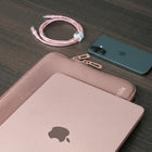 LOGiiX - Vibrance Neo Ensemble de housse avec câble USB-C vers USB-C - Rose-4