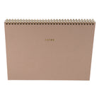 Gry Mattr - Cahier de notes à spirale - 8,5 po x 11 po - Ligné - 80 feuilles - Havane-Dimensions: 11 po la x 8 po H