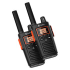 Cobra - RX380 Talkie-walkie à 40 canaux résistant aux intempéries - Portée de 32 milles - Paquet de 2-10 tonalités sélectionnables vous aident à distinguer les différentes parties