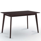 Modway - Oracle Rectangle de 47 po Table à manger, Cappuccino-Table de cuisine moderne