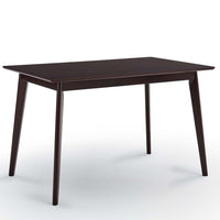 Modway - Oracle Rectangle de 47 po Table à manger, Cappuccino-Table de cuisine moderne