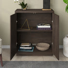 Hudson&Canal - Meuble d'appoint Alston 28 po de largeur - Brun aulne-Dimensions du produit : 14" L x 27,75" l x 32" H