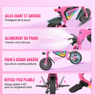 Gyrocopters - Trottinette électrique pour enfants Radi8 - Vitesse 25 km/h - Autonomie 20 km - Éclairage LED - Rose-Avec une vitesse de pointe de 25 km/h et une fonction de sécurité spécialisée « Push-to-Start », les jeunes pilotes bénéficient d'une accélération fluide et sûre qui leur permet de garder une maîtrise totale de leur trajet