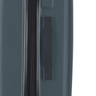 Swiss Mobility - LHR Ensemble de Valise 3 Morceaux à Coque Rigide - Bleu Ardoise-Intérieur doublé avec panneau de séparation, poches pratiques et sangles de serrage pour garder vos articles organisés et en place