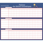 MotherWord - Ultime calendrier familial de luxe pour réfrigérateur 2024-2025 - 18 po x 13 1/2 po - français-Livré dans un sachet en poly sans acide qui peut être réutilisé pour y ranger les dessins