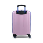 Reebok - Valise de cabine à coque rigide 21.50po Hoop - Rose-Doublure signature à l’intérieur avec panneau de séparation, poches pratiques et sangles de maintien pour garder le contenu organisé et en place