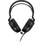 Corsair - Casque de jeu HS35 V2 - Noir carbone-Son sans stress : un bandeau flottant offre un confort semblable à celui d'un nuage, aidé par des coussinets d'oreille en tissu doux et rembourrés. Écoutez et jouez pendant des heures.
