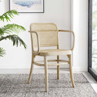 Modway - Winona Chaise à manger - Gris-Inclut des calottes de pied non marquées