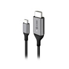ALOGIC - Câble USB-C vers HDMI Ultra 1 m - Gris sidéral-Plug & Play - Résolution Ultra HD 4K - Le câble Ultra USB-C (mâle) vers HDMI (mâle) est une solution plug-and-play qui ne nécessite aucune installation de pilote ni de logiciel. Il prend en charge une résolution Ultra HD 4K (3840 x 2160) à 60 Hz.