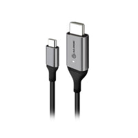 ALOGIC - Câble USB-C vers HDMI Ultra 1 m - Gris sidéral-Plug & Play - Résolution Ultra HD 4K - Le câble Ultra USB-C (mâle) vers HDMI (mâle) est une solution plug-and-play qui ne nécessite aucune installation de pilote ni de logiciel. Il prend en charge une résolution Ultra HD 4K (3840 x 2160) à 60 Hz.