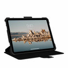 UAG - Étui Robuste Metropolis SE Folio iPad 10.9 2022, Noir-Support Apple Pencil et compatible avec l'appairage/chargement Apple Pencil