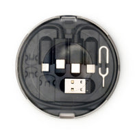 Kikkerland - Kit chargeur multiple-Compatible avec tous les smartphones
