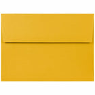 JAM Paper - Enveloppes d'invitation A7 - 5,25 x 7,25 - jaune tournesol - 250/paquet-Caractéristiques de l'enveloppe : Fermeture en gomme à rabat droit, finition en papier lisse de haute qualité