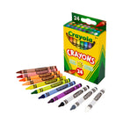 Crayons de cire Crayola, boîte de 24-Ces crayons de cire robustes et solides ont une double enveloppe conçue pour résister à la manipulation brusque et à la casse, pour vous permettre de profiter d'innombrables aventures de coloriage