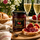 Thursday Cottage - Confiture Aux Fraises Et Au Champagne - 210 G - Paquet De 2-Préparée avec 50 g de fruits par 100 g