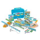 Melissa & Doug Ensemble de jeu de pêche Let's Explore 21 pièces -Ensemble de jeu de pêche