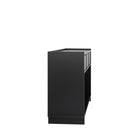 Prepac - Console Simply Modern de 60,25 po avec 3 tiroirs et grand compartiment de rangement ouvert - Noir-Console D'Entrée Élégante Avec Rangement Pour Médias: Une addition élégante et polyvalente à tout hall, couloir ou entrée, cette console de rangement pour médias présente un laminé noir, apportant une touche moderne à votre espace