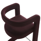 Modway - Winslow Performance Velvet Tabouret de bar - Mûrier-8