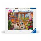 Ravensburger - Puzzle Cabane douillette - 1000 pièces-Offrez-vous un moment de pure détente avec ce puzzle. Pièce par pièce, profitez de cette activité anti-stress qui favorise la concentration, la déconnexion et le lâcher-prise. Soulagez les tensions du quotidien, travaillez votre mémoire et exercez vos capacités cognitives : le puzzle est un jeu aux multiples bienfaits pour la santé 