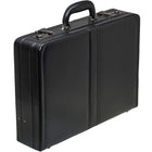 Mancini - Business Mallette extensible - 17.75po x 4.75po x 13po - Noir -Deux serrures à combinaison