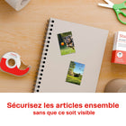 Staples - Ruban double face avec dévidoir - 1/2 po l x 13,8 vg L - Paquet de 3-Adhésif permanent pour une adhérence solide