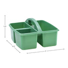 Teacher Created Resources - Eucalyptus Green Plastic Storage Caddy, Pack de 6-Paquet de 6