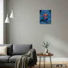 Connor McDavid 16x20 sur toile Collage Oilers-V - Toile encadree - 16" x 20"-Parfait pour toute pièce de votre maison ou bureau