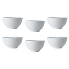 Maxwell & Williams - Bases Blanche Bol de Riz - 12.5 cm - Paquet de 6-Lave-vaisselle