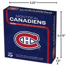 Turner Sports - 2026 Canadiens De Montreal Calendrier de Bureau Boîte Quotidiennement - 13,7 cm L x 13,7 cm H - Anglais-Calendrier et emballage recyclables