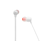 JBL TUNE 125BT Écouteurs sans fil - Blanc-Taille du haut-parleur : 8,6 mm