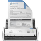 Brother -Scanner compact couleur sans fil ADS-1350W-Sa conception peu encombrante permet de garder votre bureau ou votre plan de travail propre, et son poids léger le rend pratique à déplacer partout où vous en avez besoin