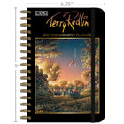 Lang - 2026 Terry Redlin Planificateur Spirale Engagement Hebdomadaire - 15,57 L cm x 22,86 cm H - Anglais-Fermeture élastique assortie aux couleurs