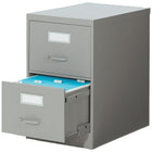 Staples - Classeur vertical format lettre - 2 tiroirs - gris-Tiroirs amovibles pour permettre une réorganisation aisée