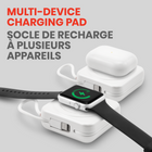 Helix - Batterie externe magnétique sans fil de 10 000 mAh pour téléphone, montre et écouteurs - Blanc-Charement a grande viresse 20 W